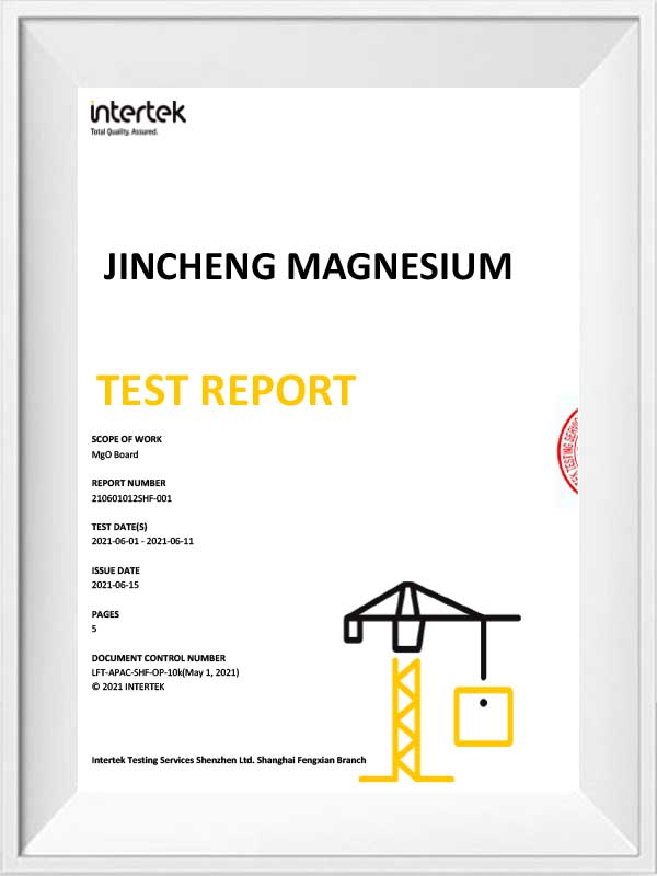 ASTM E136 NICHT Combustible Test Report